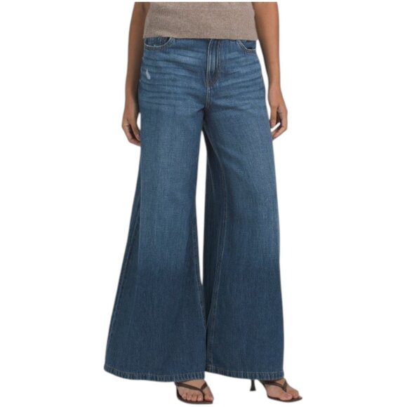 Rewash Denim - REWASH Low Pro Palazzo Jeans